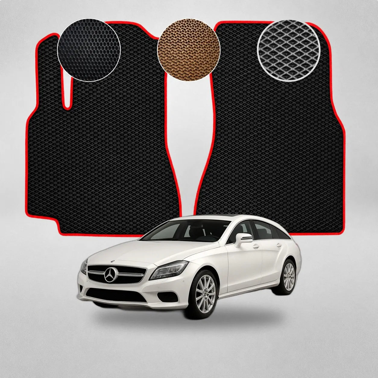 EVA Dywaniki do Mercedes-Benz C218/X218 Liftback (od 2010 do 2018)