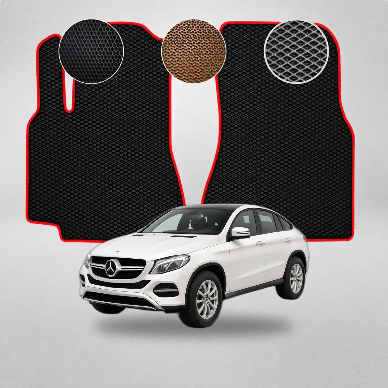 EVA Dywaniki do Mercedes-Benz C292 GLE-Klasse Crossover (od 2015 do 2020)