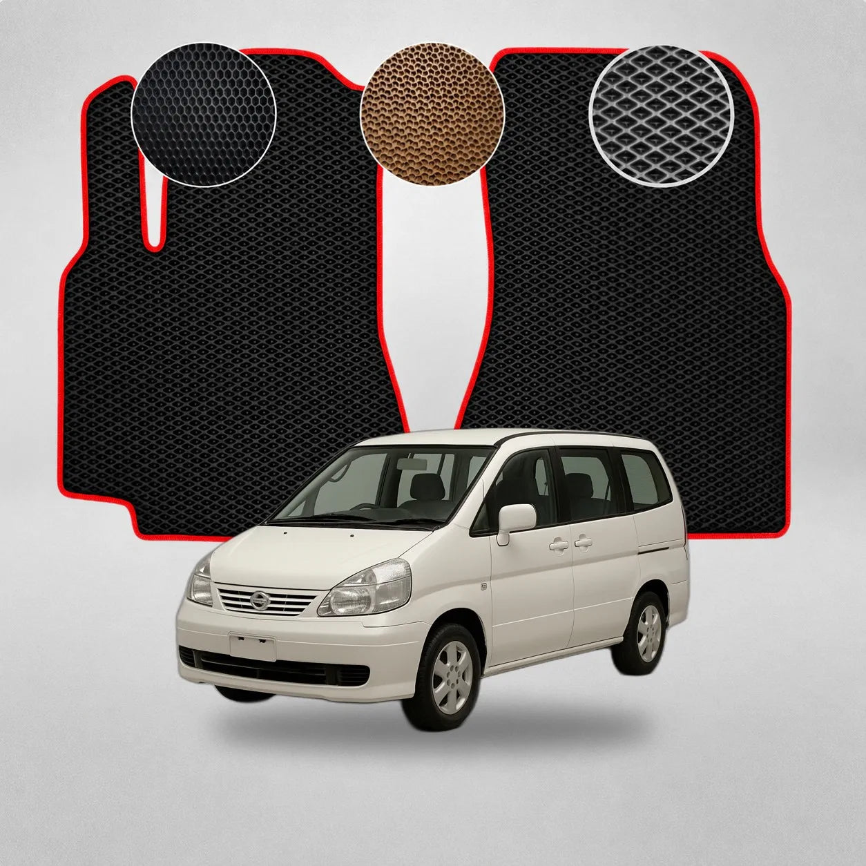 EVA Dywaniki do Nissan Serena Minivan (od 1999 do 2005)
