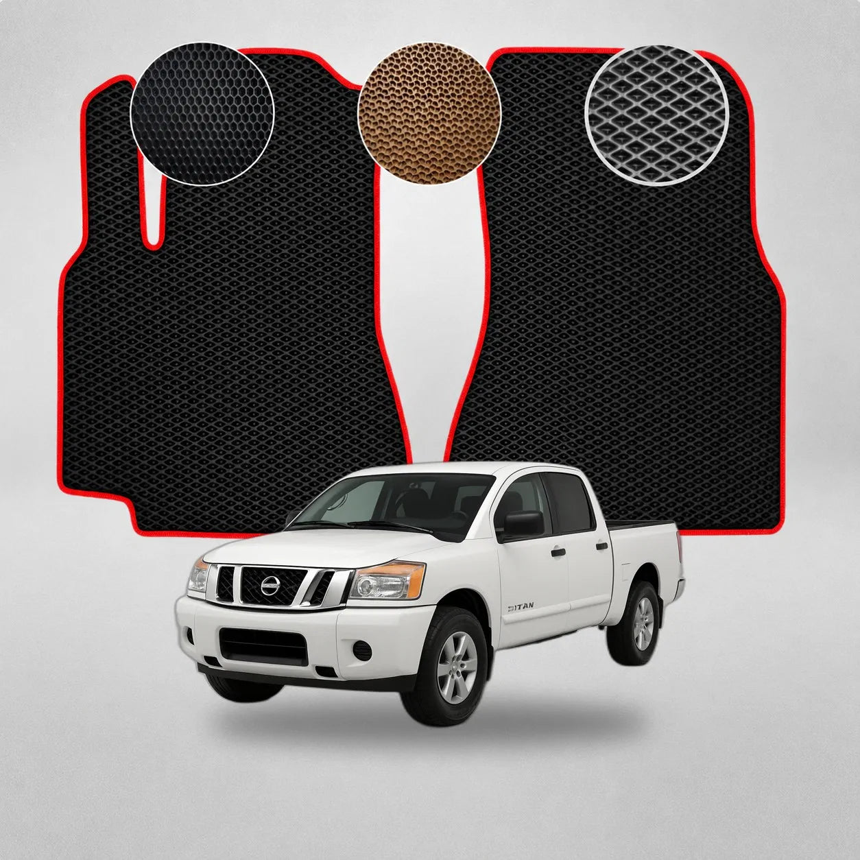 EVA Dywaniki do Nissan Titan Furgon (od 2015)