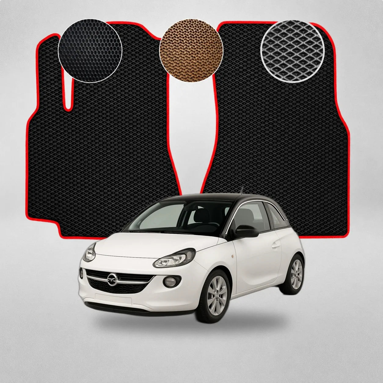 EVA Dywaniki do Opel Adam/SCCS Hatchback (od 2013)