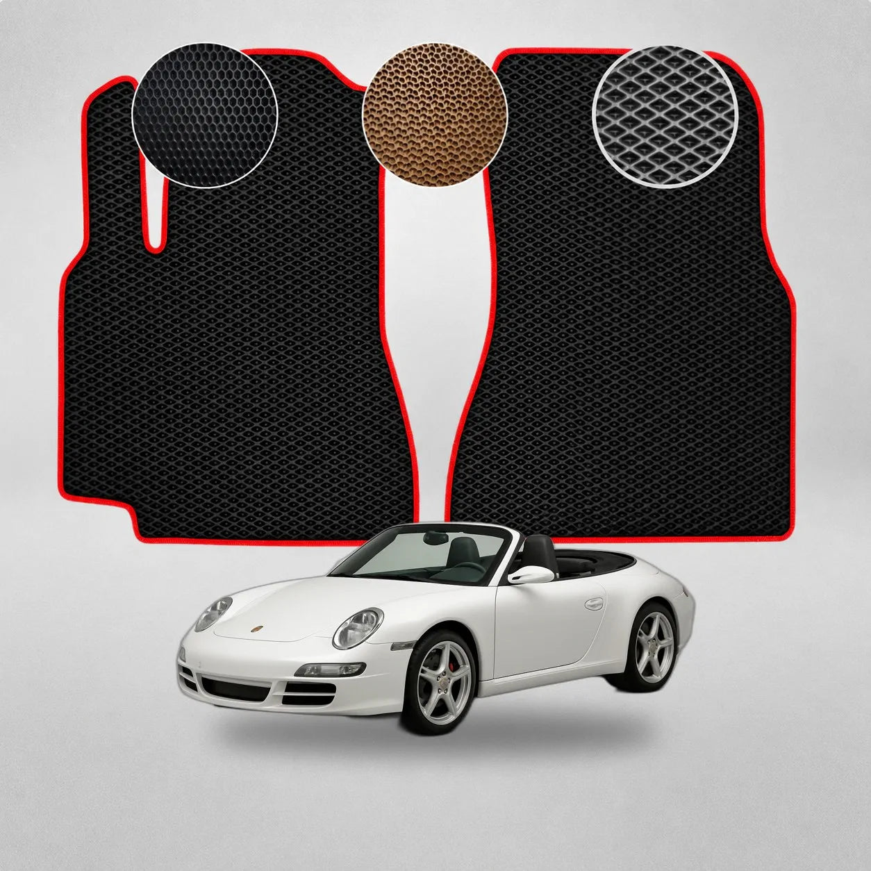 EVA Dywaniki do Porsche 911 Kabriolet (od 2004 do 2008)