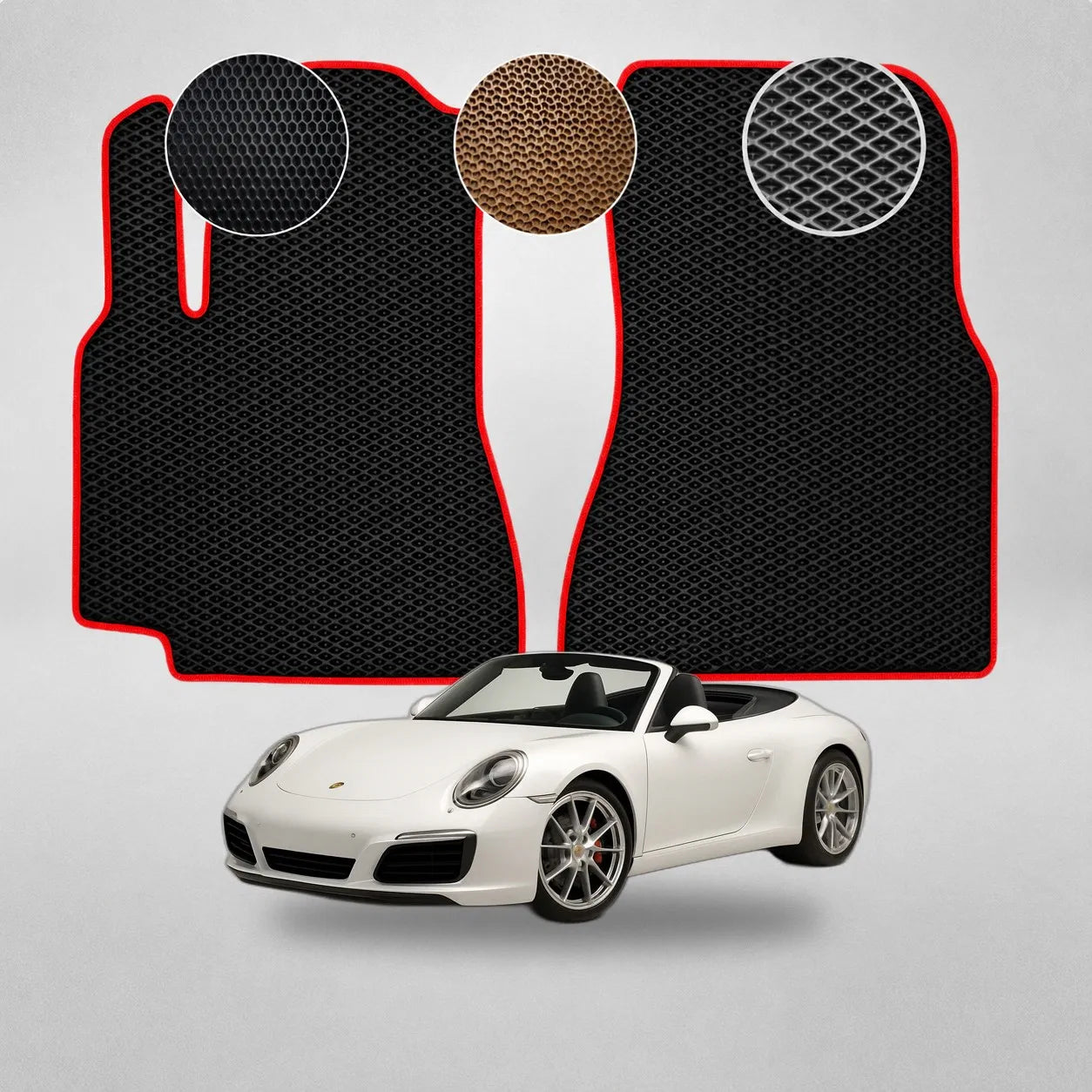 EVA Dywaniki do Porsche 911 Kabriolet (od 2016 do 2019)