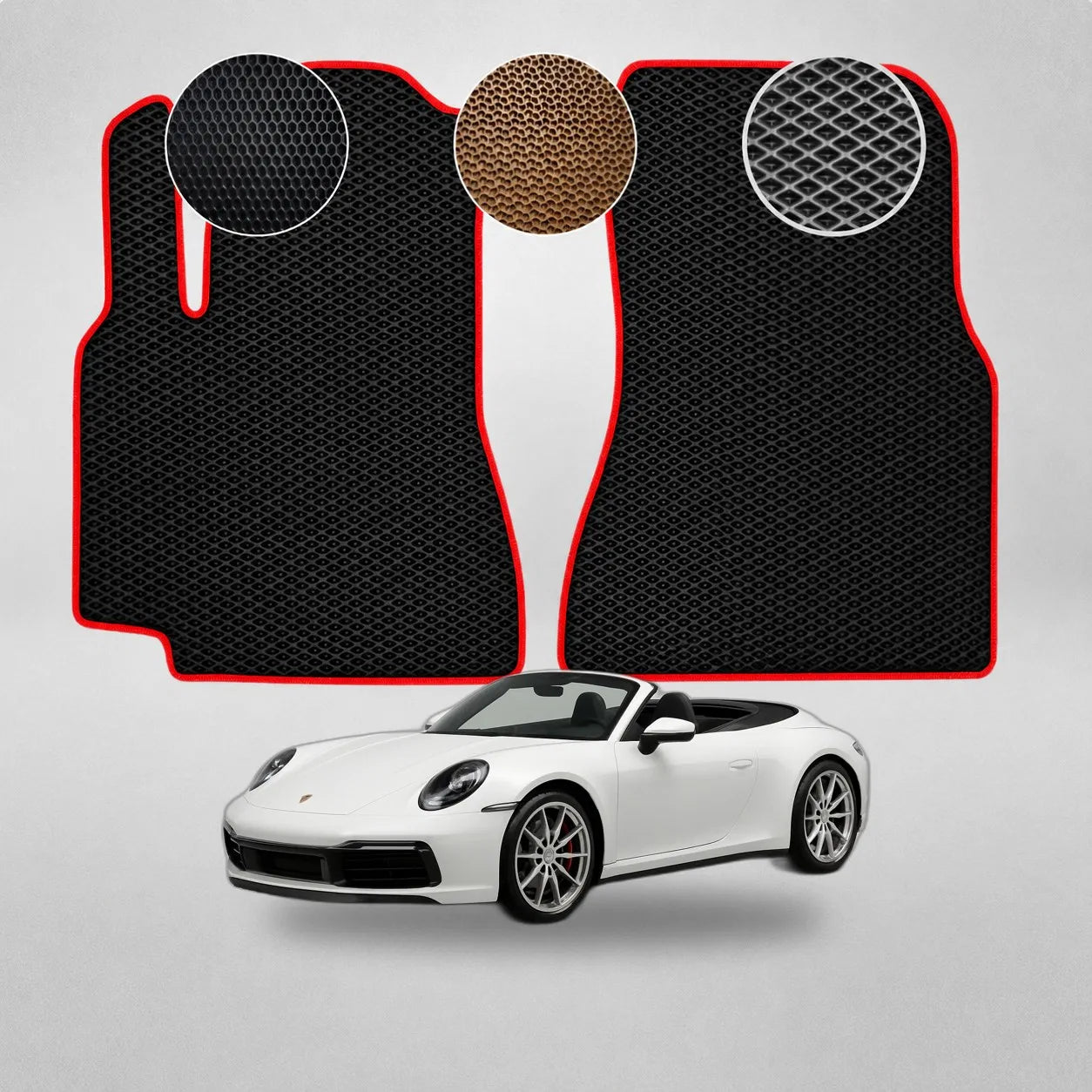 EVA Dywaniki do Porsche 911 Kabriolet (od 2019 do 2025)