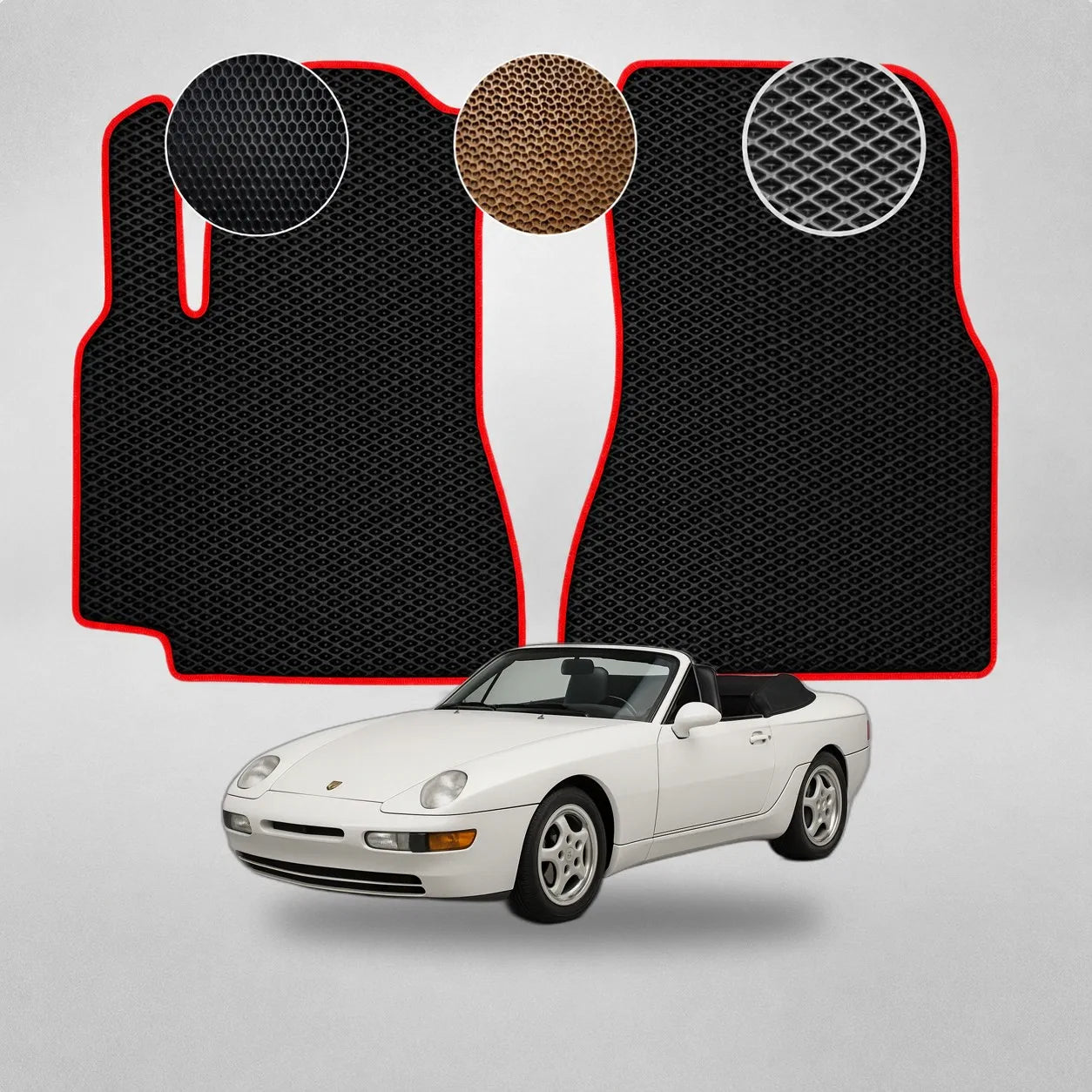 EVA Dywaniki do Porsche 968 Kabriolet (od 1991 do 1995)