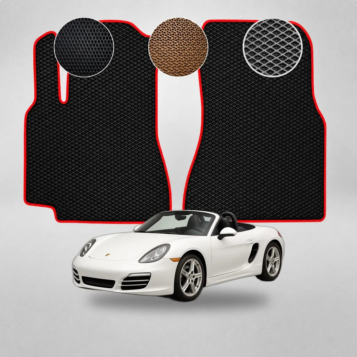 EVA Dywaniki do Porsche Boxster Kabriolet (od 2012 do 2016)