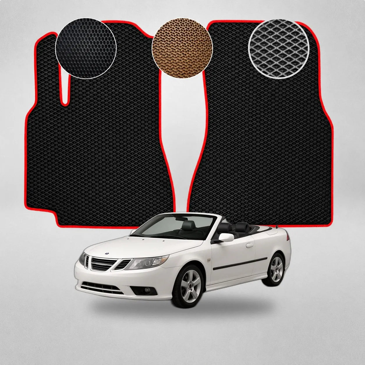 EVA Dywaniki do Saab 9-3 Kabriolet (od 2002 do 2014)