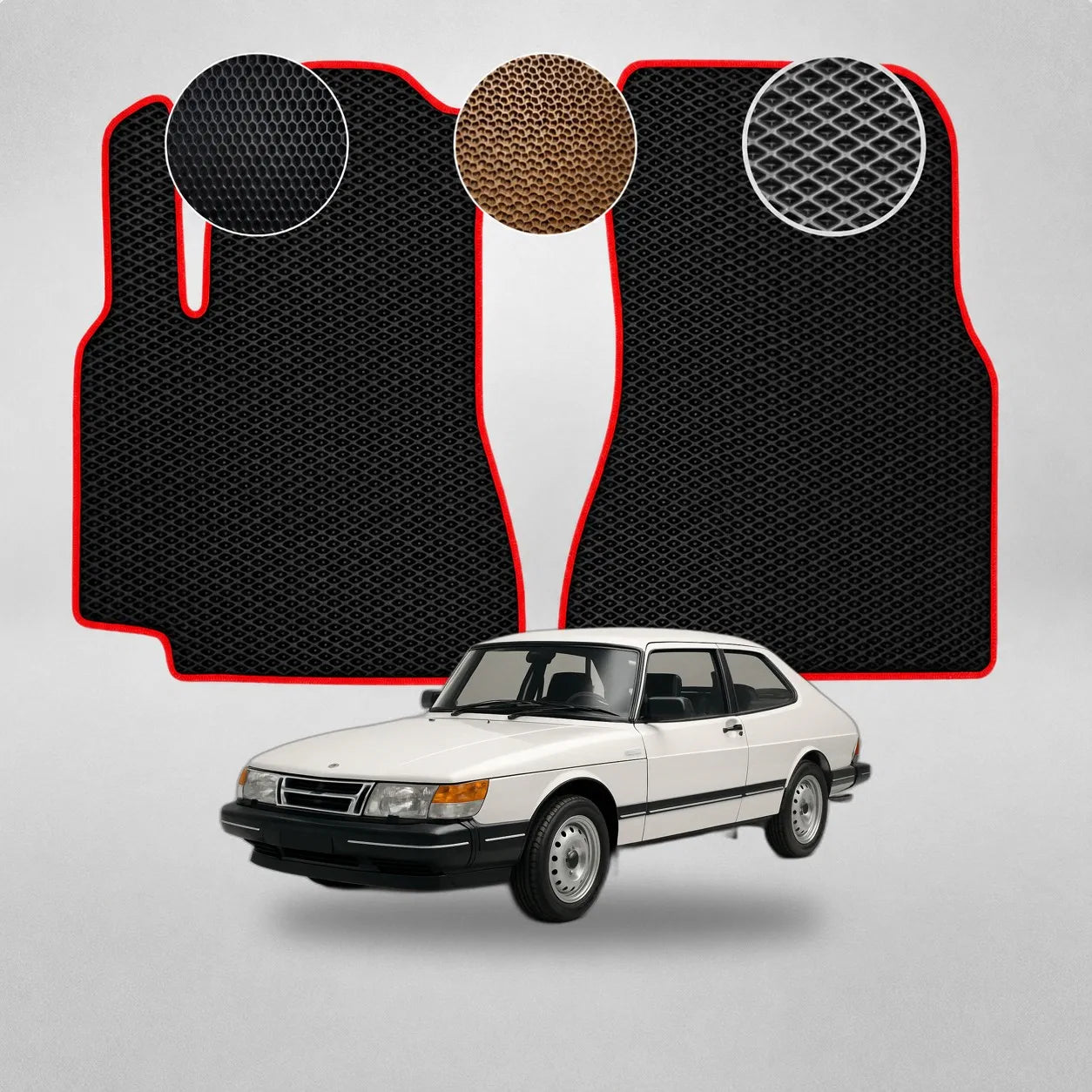 EVA Dywaniki do Saab 900 Classik Hatchback (od 1978 do 1998)