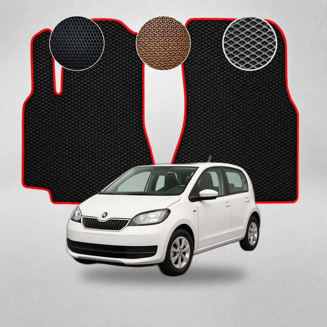 EVA Dywaniki do Skoda CitiGo Hatchback (od 2011 do 2020)