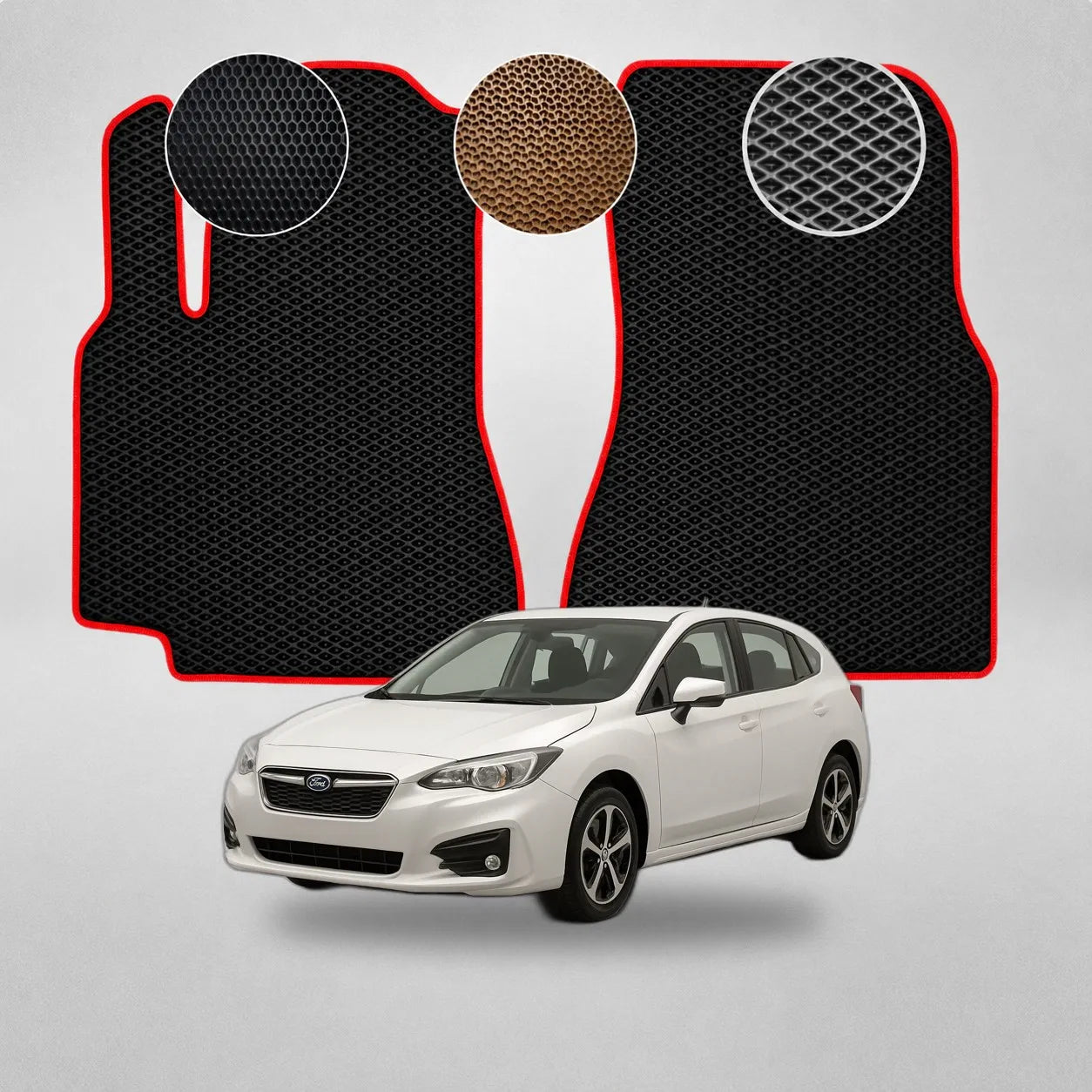 EVA Dywaniki do Subaru Impreza Hatchback (od 2016 do 2023)
