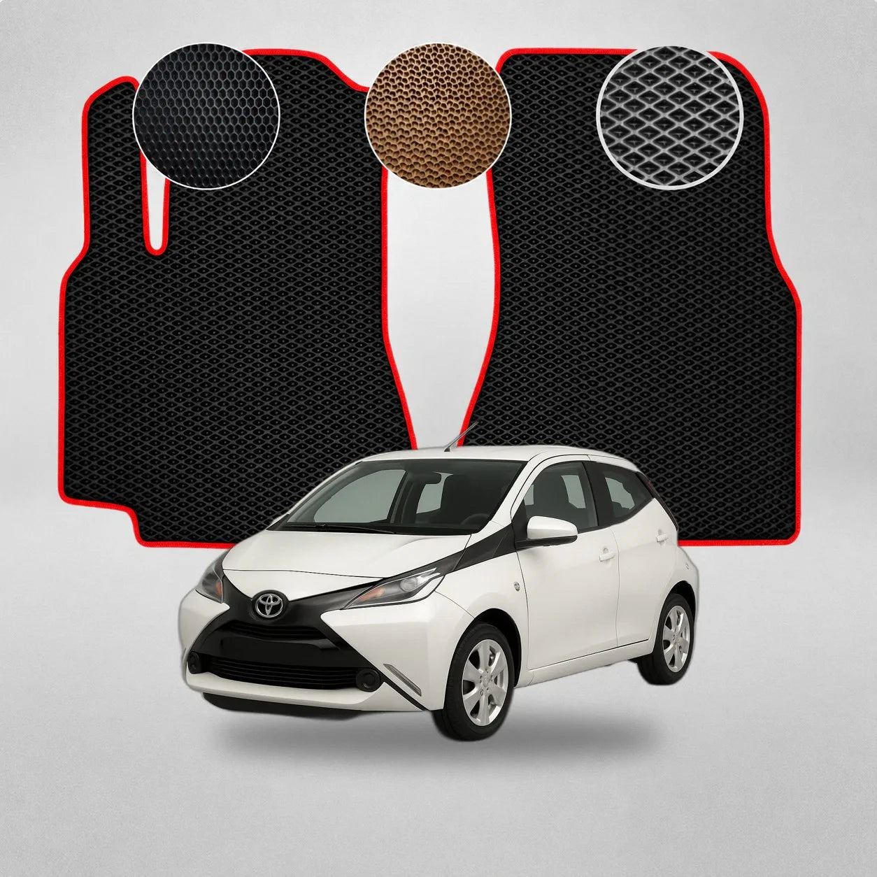 EVA Dywaniki do Toyota Aygo Hatchback (od 2014 do 2022)