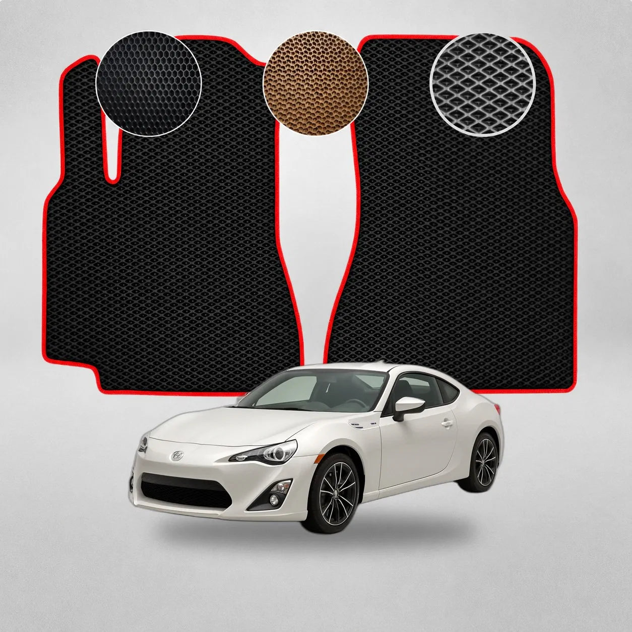EVA Dywaniki do Toyota GT86/86/Scion FR-S Coupe (od 2012 do 2021)