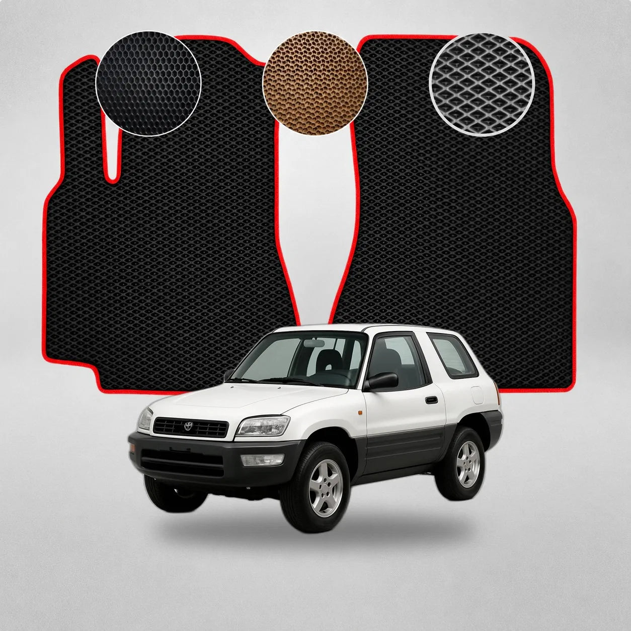EVA Dywaniki do Toyota RAV4 Crossover (od 1994 do 2000)